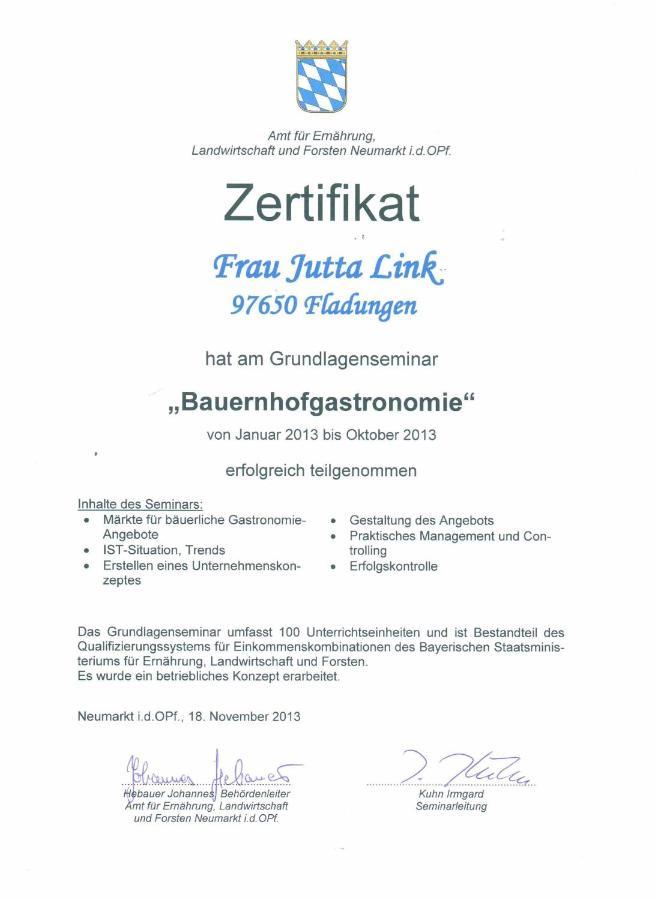 Gaestehaus Jutta / Pension Link Fladungen Luaran gambar